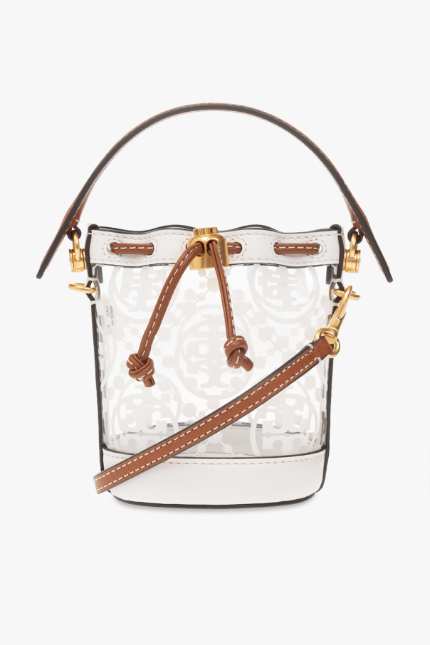 Tory Burch Torba na ramię ‘T Monogram Micro’ typu ‘bucket’