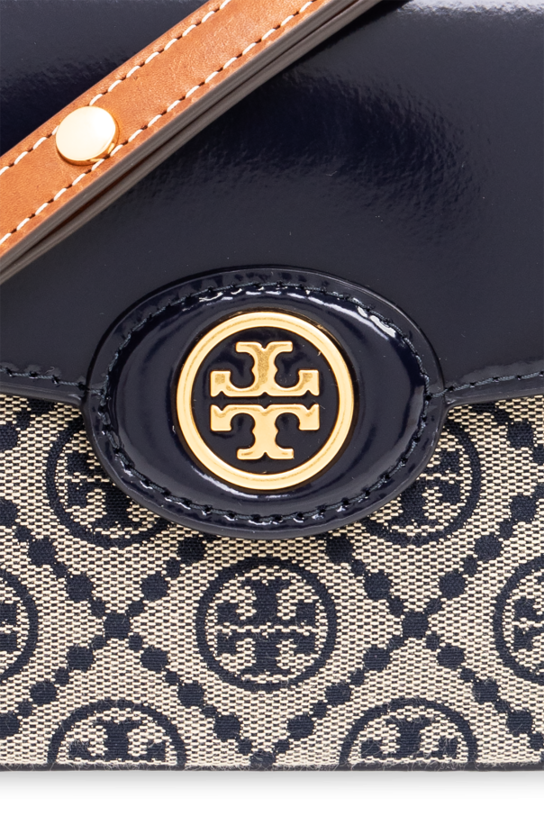 Navy blue ‘Robinson T Monogram’ shoulder bag Tory Burch - Vitkac Germany