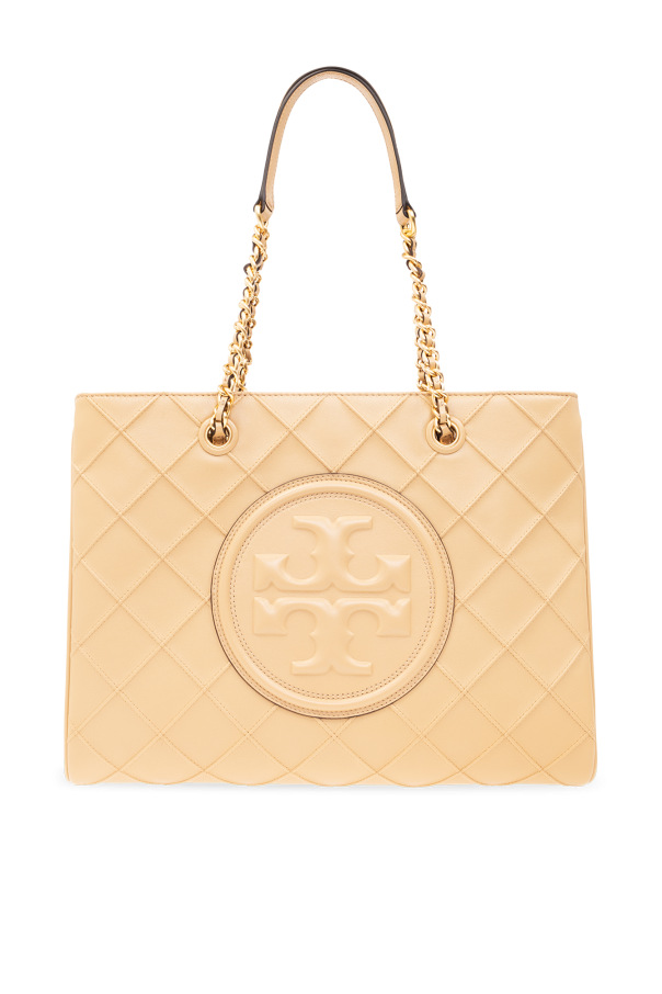 Tory Burch ‘Fleming’ quilted shopper bag