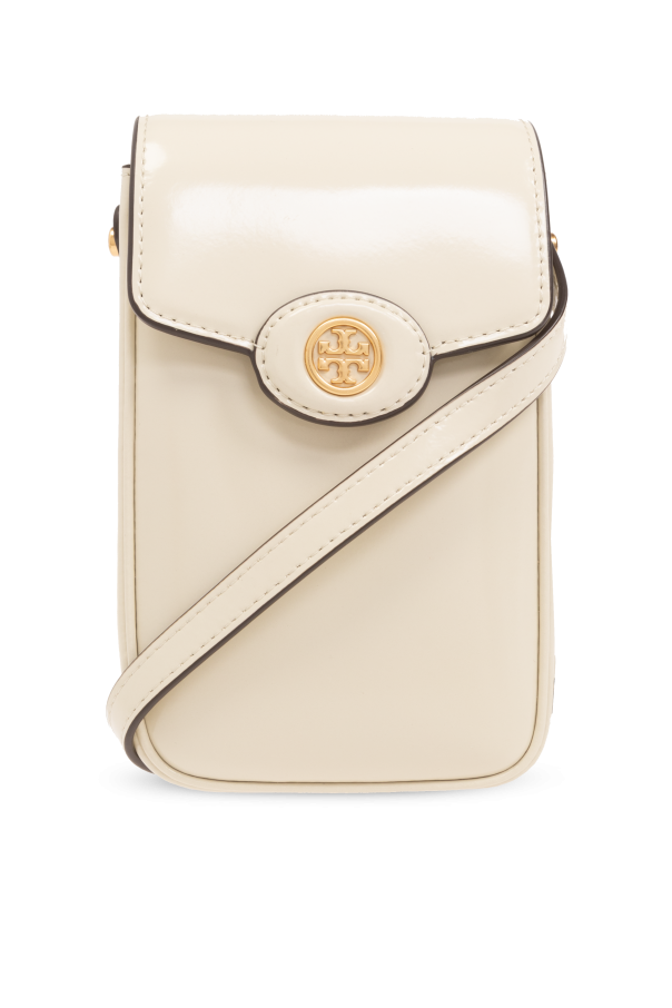 ‘Robinson’ phone pouch with strap od Tory Burch
