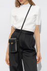 Tory Burch BLACK ‘Robinson’ phone pouch with strap