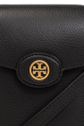 Tory Burch BLACK ‘Robinson’ phone pouch with strap