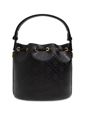 Tory Burch Torba na ramię `T-Monogram` typu `bucket`