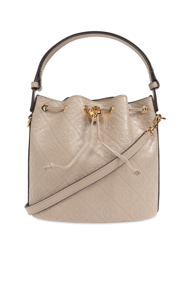 Tory Burch Torba na ramię `T-Monogram` typu `bucket`