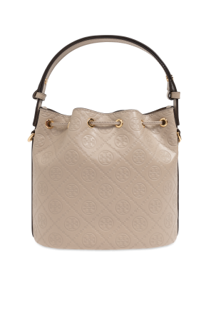 Tory Burch Torba na ramię `T-Monogram` typu `bucket`