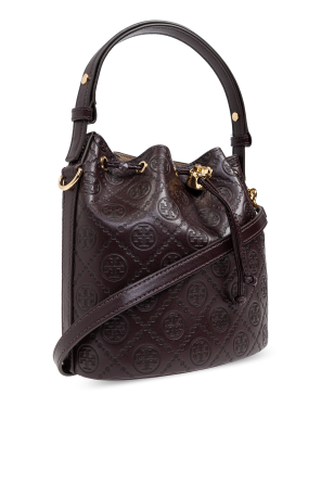 Tory Burch Torba do ręki `T Monogram Mini`  typu ‘bucket`