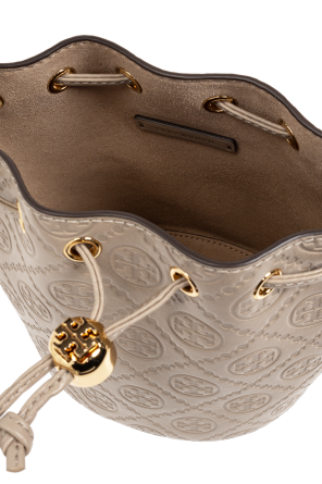 Tory Burch Torba do ręki `T Monogram Mini`  typu ‘bucket`