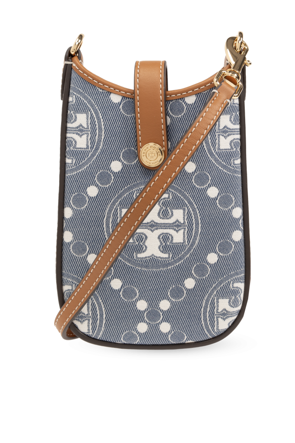 Tory Burch ‘T Monogram’ phone pouch with strap