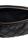 Tory Burch BLACK Belt Bag 'Fleming Soft'