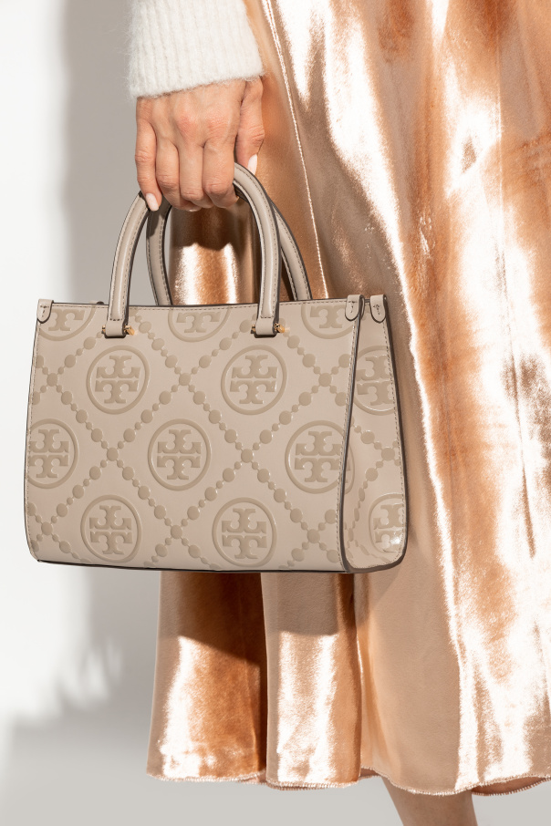 Tory Burch Torba `T Monogram` typu `shopper`