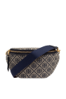 Tory Burch beige T Monogram belt bag