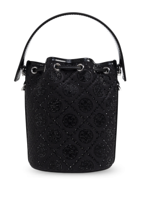 Tory Burch Torba do ręki `T Monogram Mini`  typu ‘bucket`