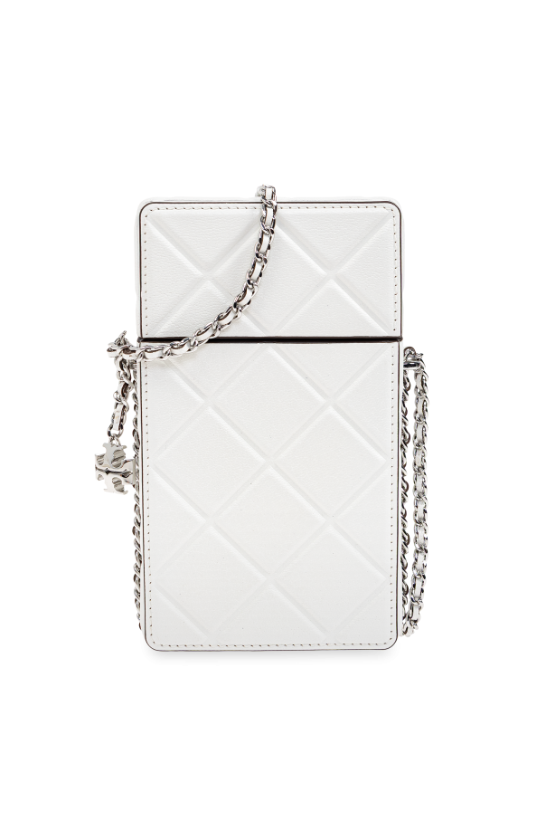 Tory Burch Funda para teléfono Fleming con cadena