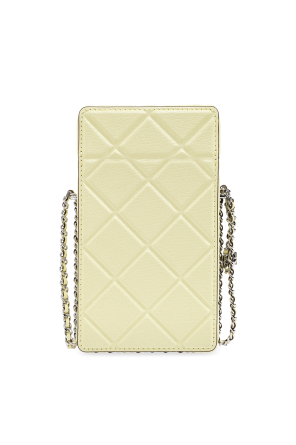 Tory Burch Funda para teléfono Fleming con cadena