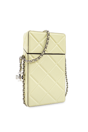 Tory Burch Funda para teléfono Fleming con cadena