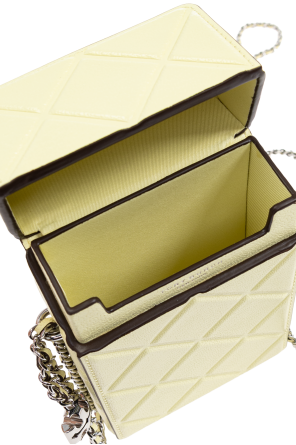 Tory Burch Funda para teléfono Fleming con cadena