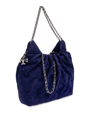 Tory Burch Suede bag "Fleming"