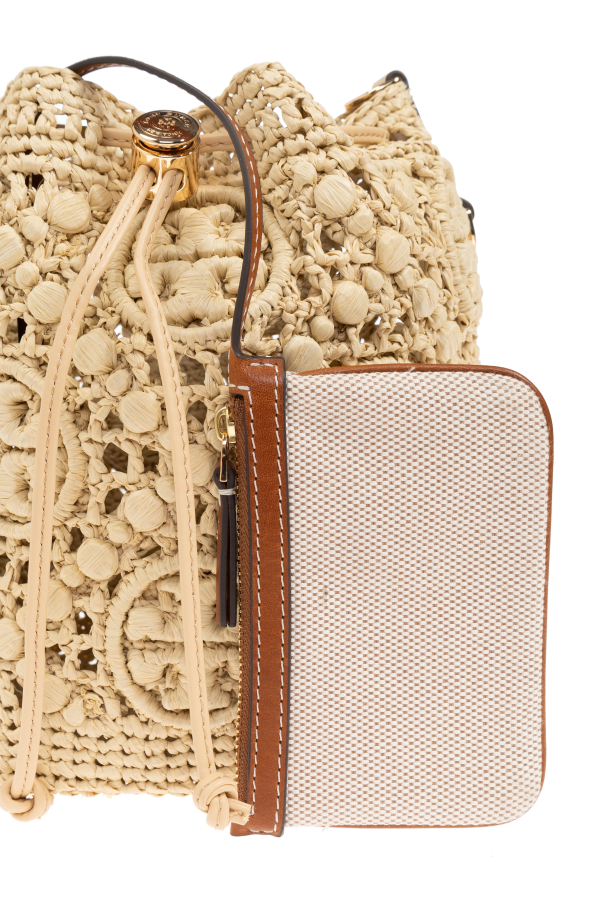 Tory Burch `T Monogram` shoulder bag `bucket`