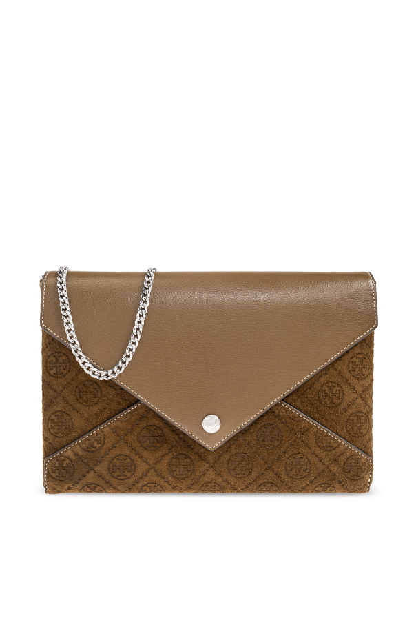 Clutch bag `T Monogram` od Tory Burch