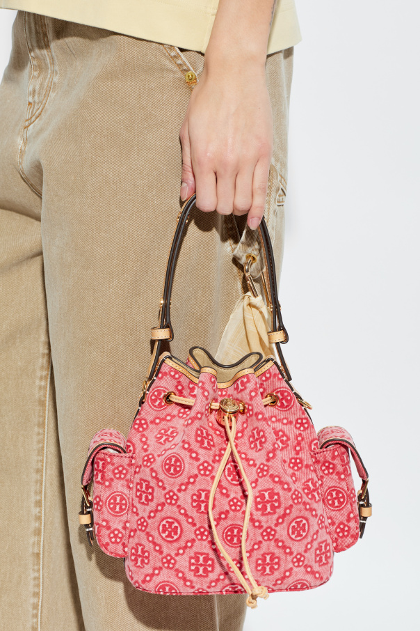 Tory Burch Torba na ramię `T Monogram` typu `worek`