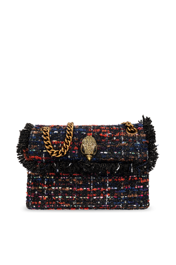 Kurt Geiger ‘Kensington Mini’ tweed shoulder bag