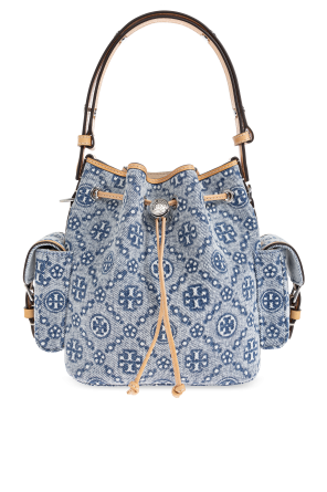 Bolso de mano con monograma