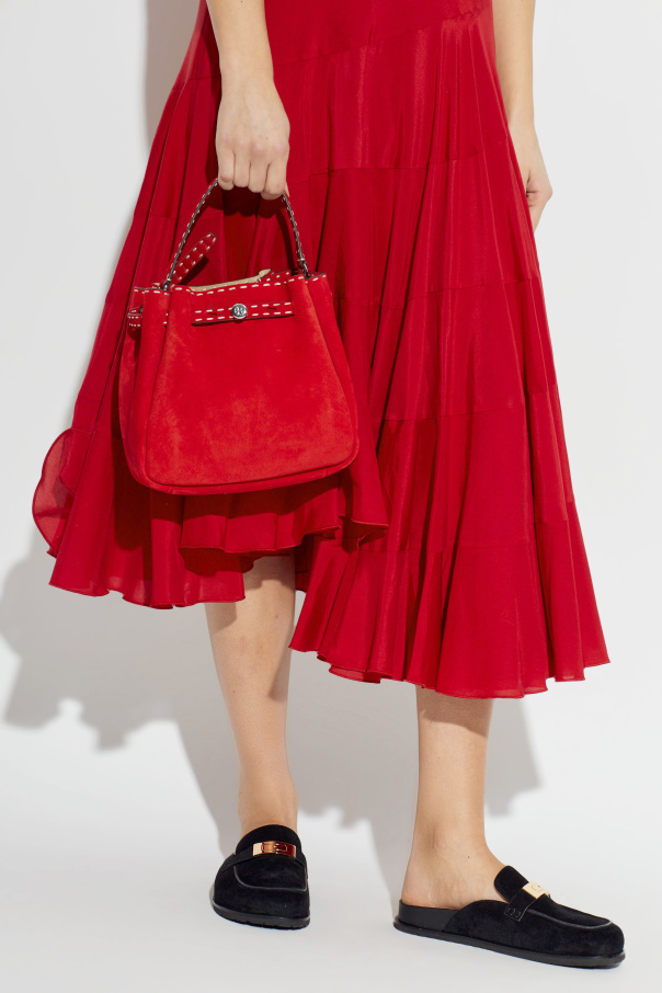 Tory Burch Bolso de mano ‘Romy Pick Stitch’