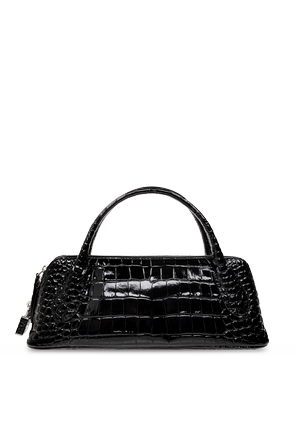 '‘Lock’' leather bag