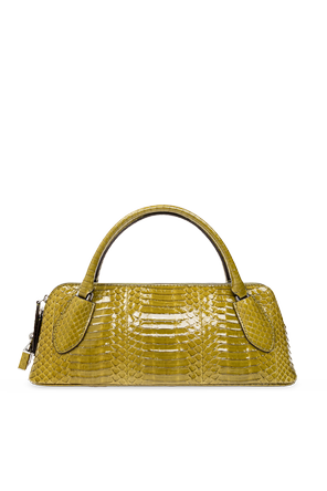 ‘Lock’ leather bag