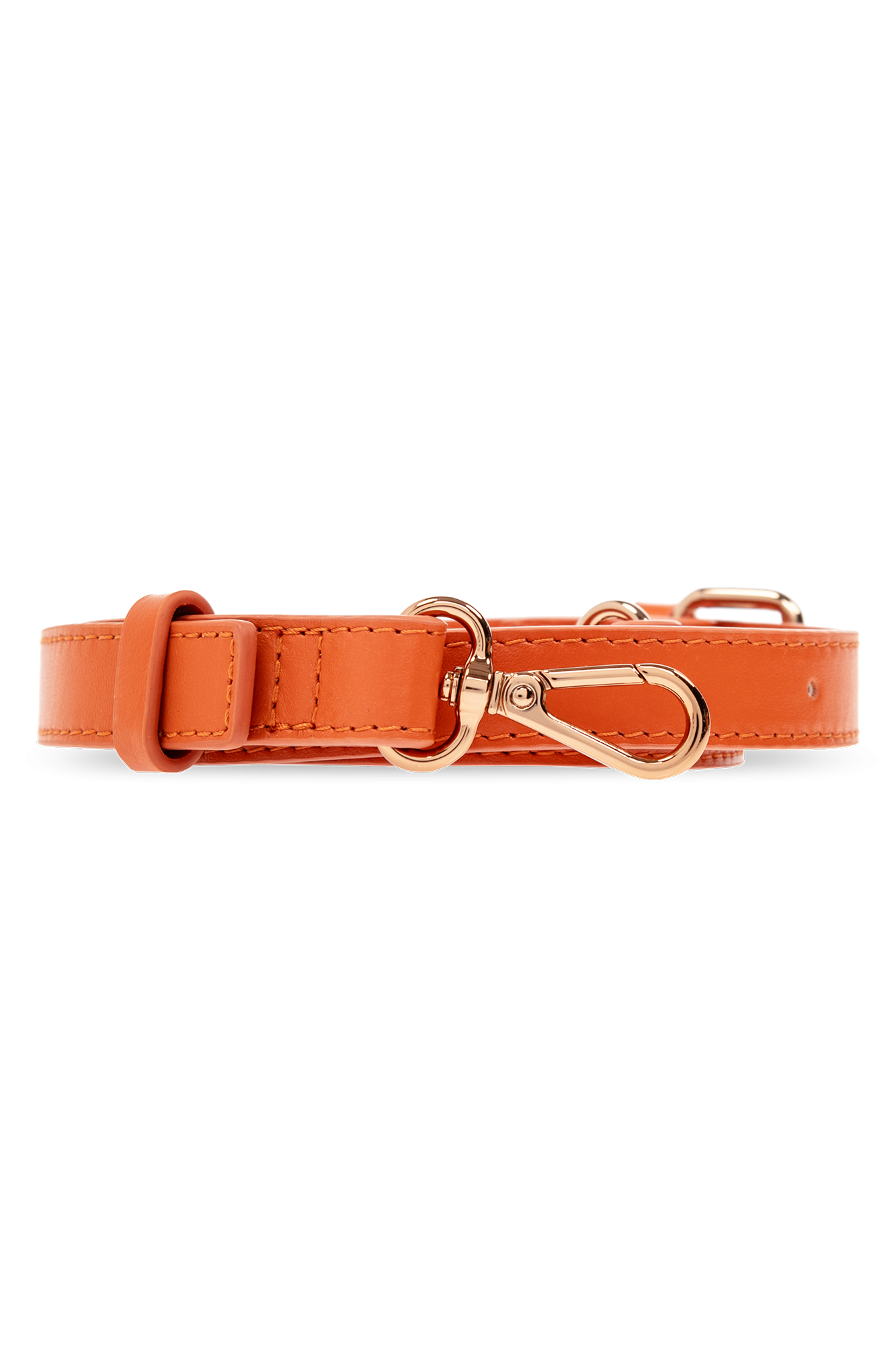 Lacoste Men's Engraved Buckle Textured Leather Belt - 35.5 in - 90 cm