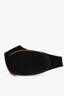 Moschino contrast logo shoulder bag Black