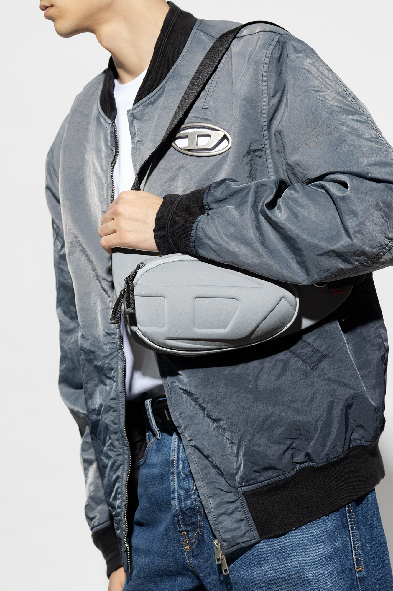 Diesel ‘1DR-POD’ reflective belt bag