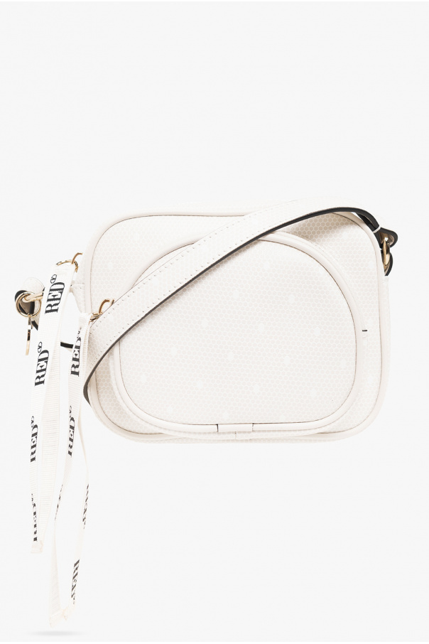 Red opens valentino Shoulder bag with logo