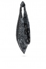 Alexander Wang BLACK Rhinestone-chain shoulder bag