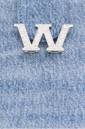 Alexander Wang Crystal-R21AIR52 shoulder logo bag