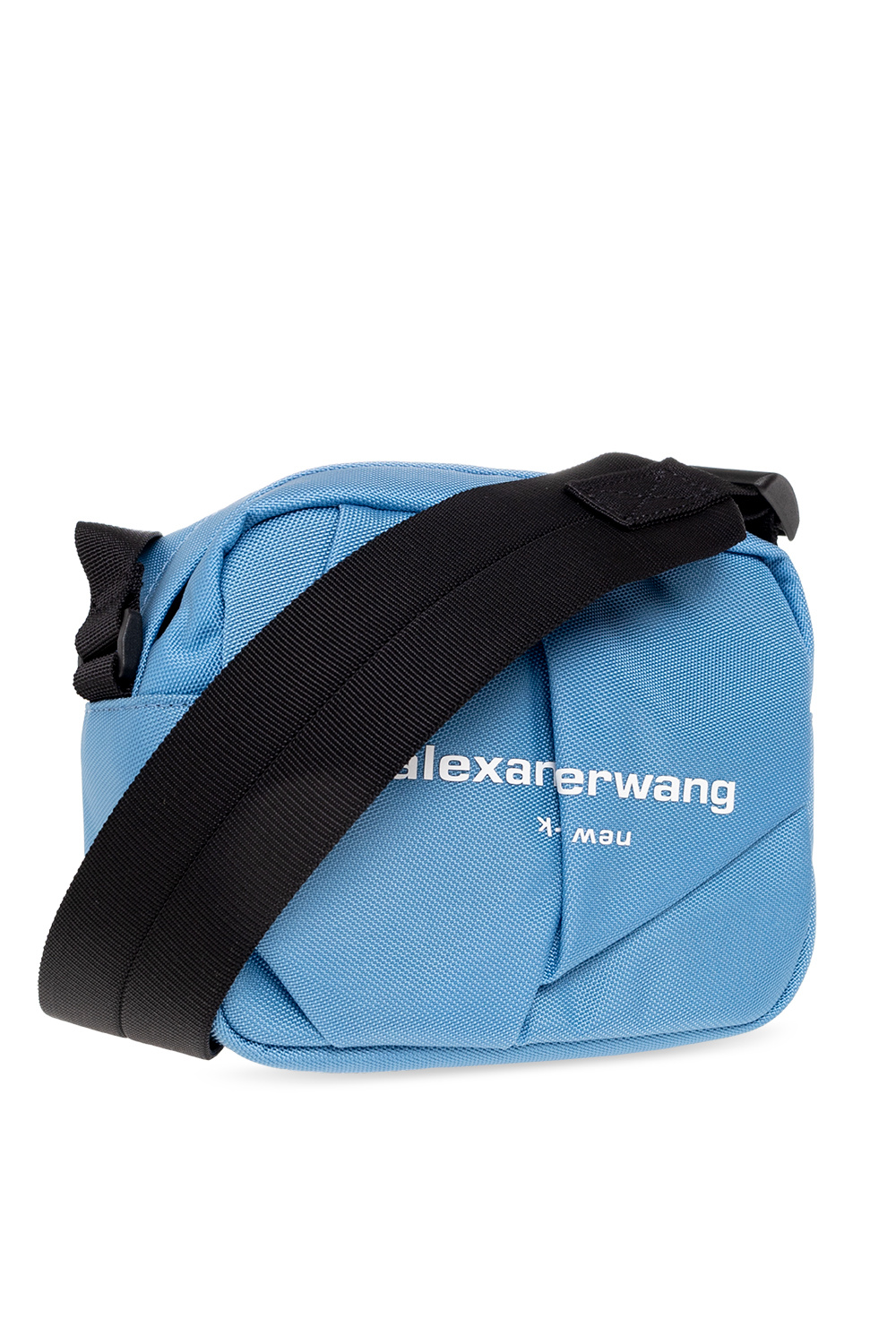 Alexander Wang Шкіряна сумка harper темно-синя crazy horse bn-bag-14-nn