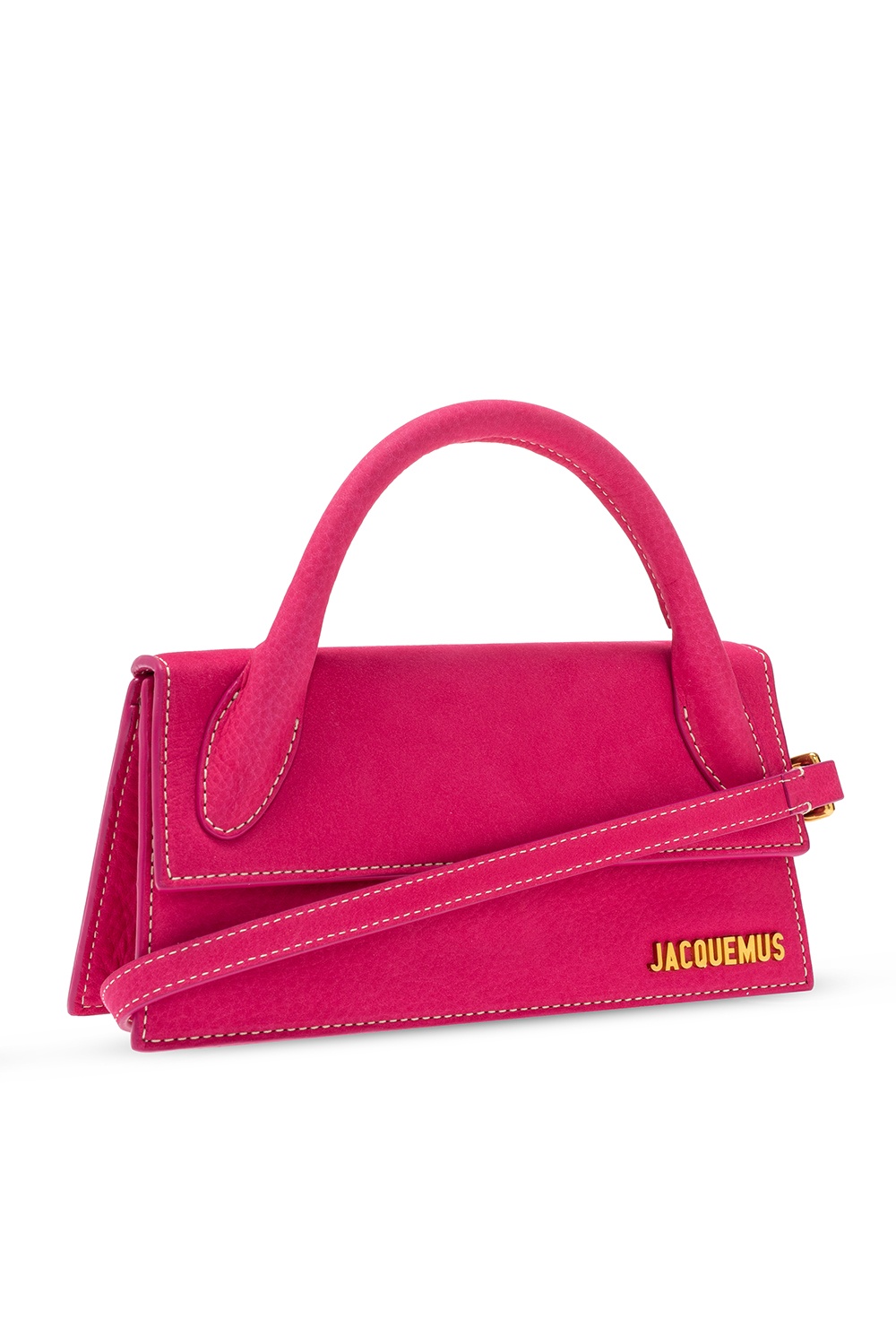 Le Chiquito Long Bag - Jacquemus - Pink - Leather