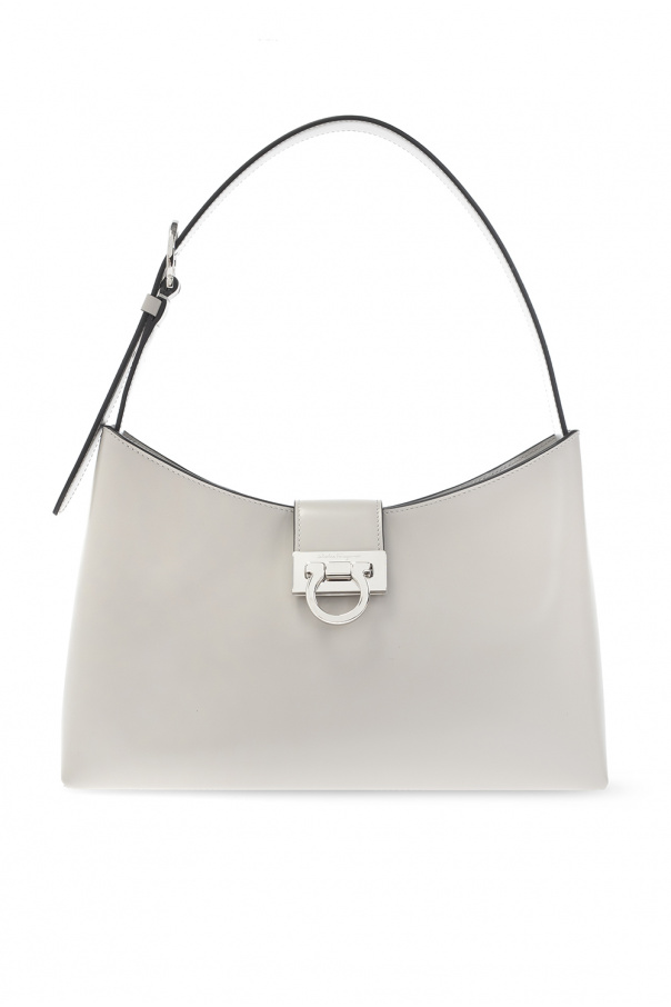 salvatore plaszcz Ferragamo ‘Trifolio’ shoulder bag