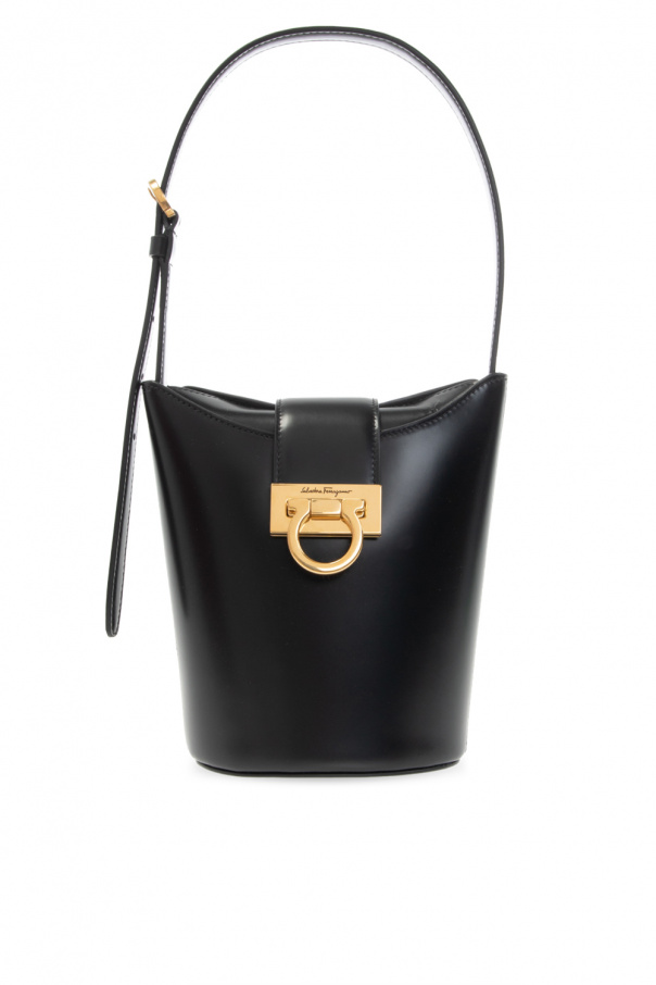 FERRAGAMO ‘Trifolio SH’ shoulder Laurent bag