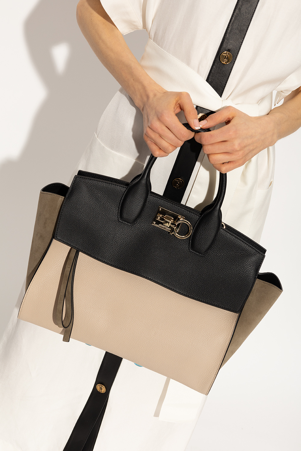 FERRAGAMO ‘The Studio’ shopper bag