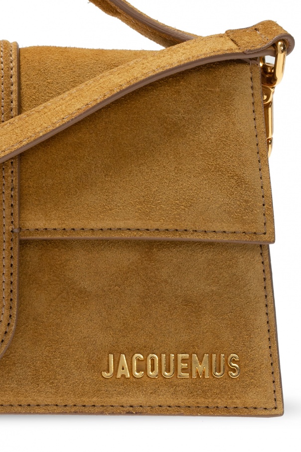 Jacquemus Bambino Suede Bag - Dark Yellow