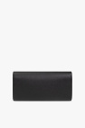 FERRAGAMO BLACK Leather clutch