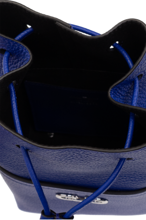FERRAGAMO Leather bucket shoulder bag