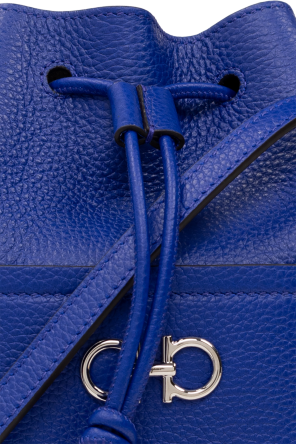 FERRAGAMO Leather bucket shoulder bag