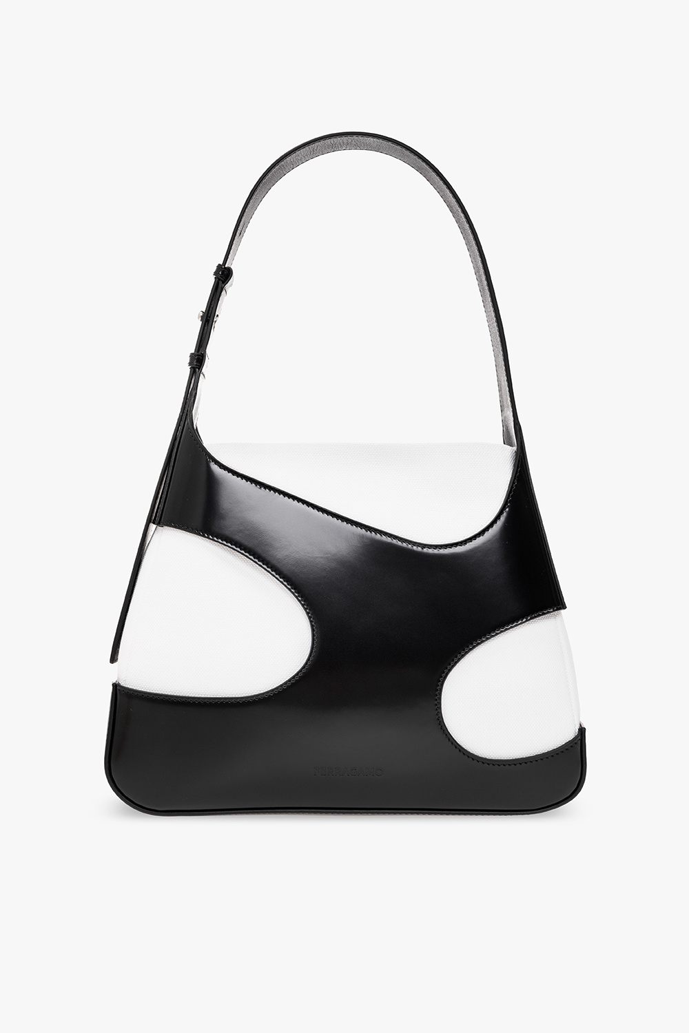 FERRAGAMO ‘Cut Out Medium’ shoulder corners bag