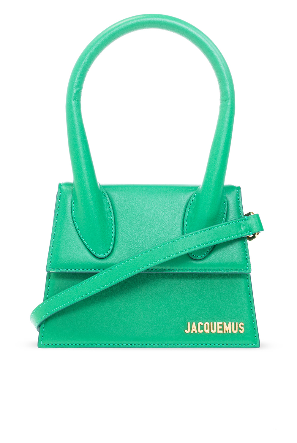 Jacquemus green Mini Le Chiquito Top-Handle Bag