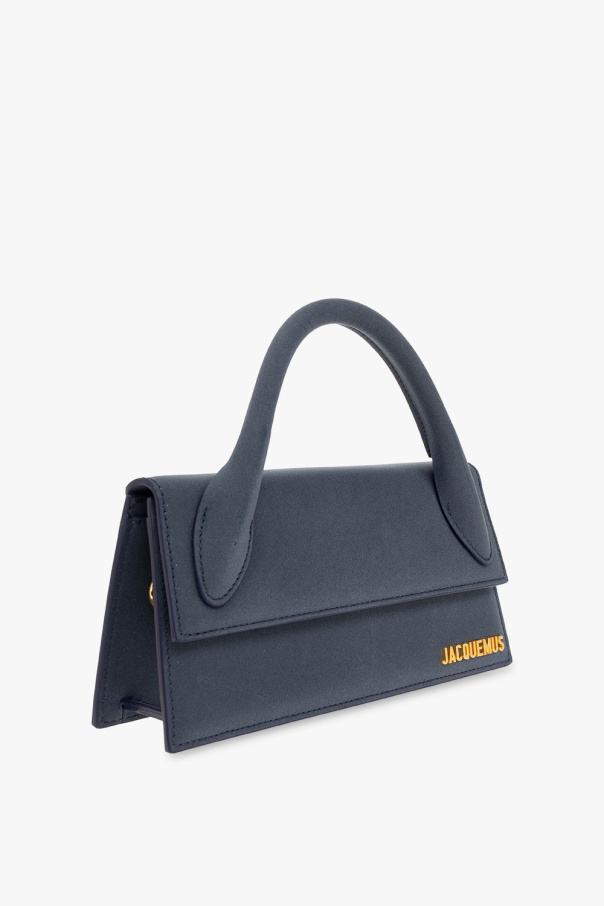 Jacquemus Grey Le Chiquito Long Clutch in Gray