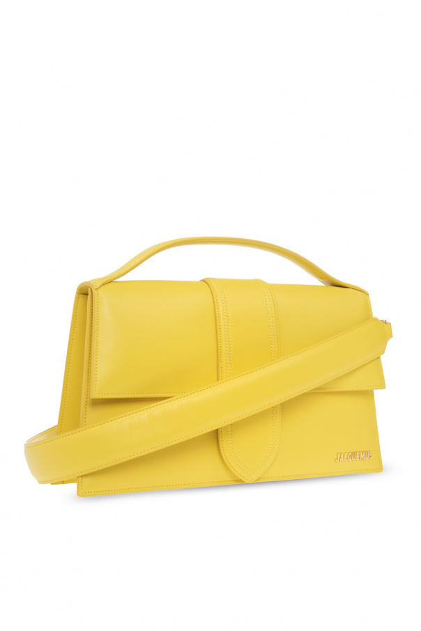 Jacquemus Le Grand Bambino Bag Yellow 100% Authentic Brand New w