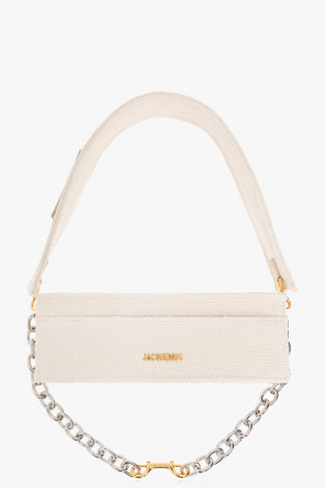 D-squared2 Womans Beige Straw Bag With Logo