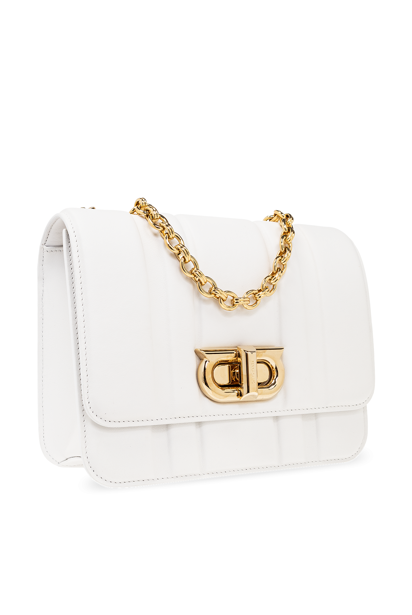 FERRAGAMO Shoulder bag with Beige